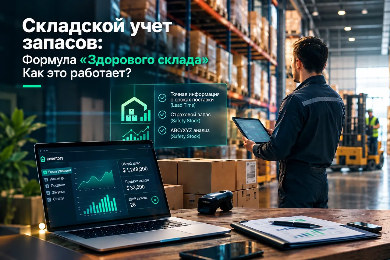 Управление складскими запасами: как работает формула «здорового склада»